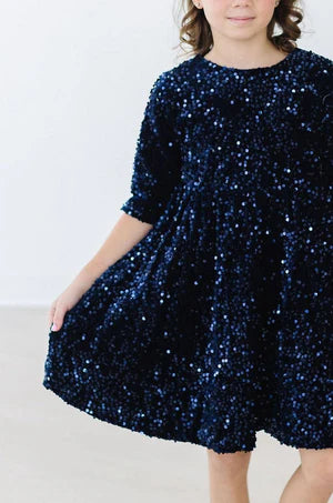 Sloane Dress- Navy