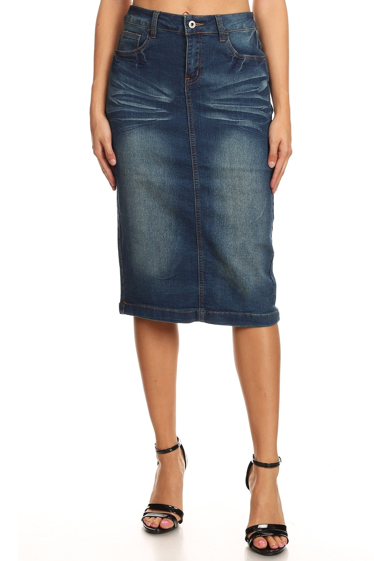 Deb Jean Skirt- Vintage Wash