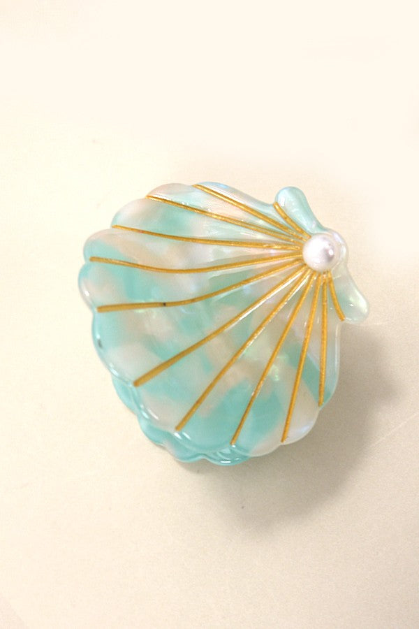 Seashell Hair Claw Clip