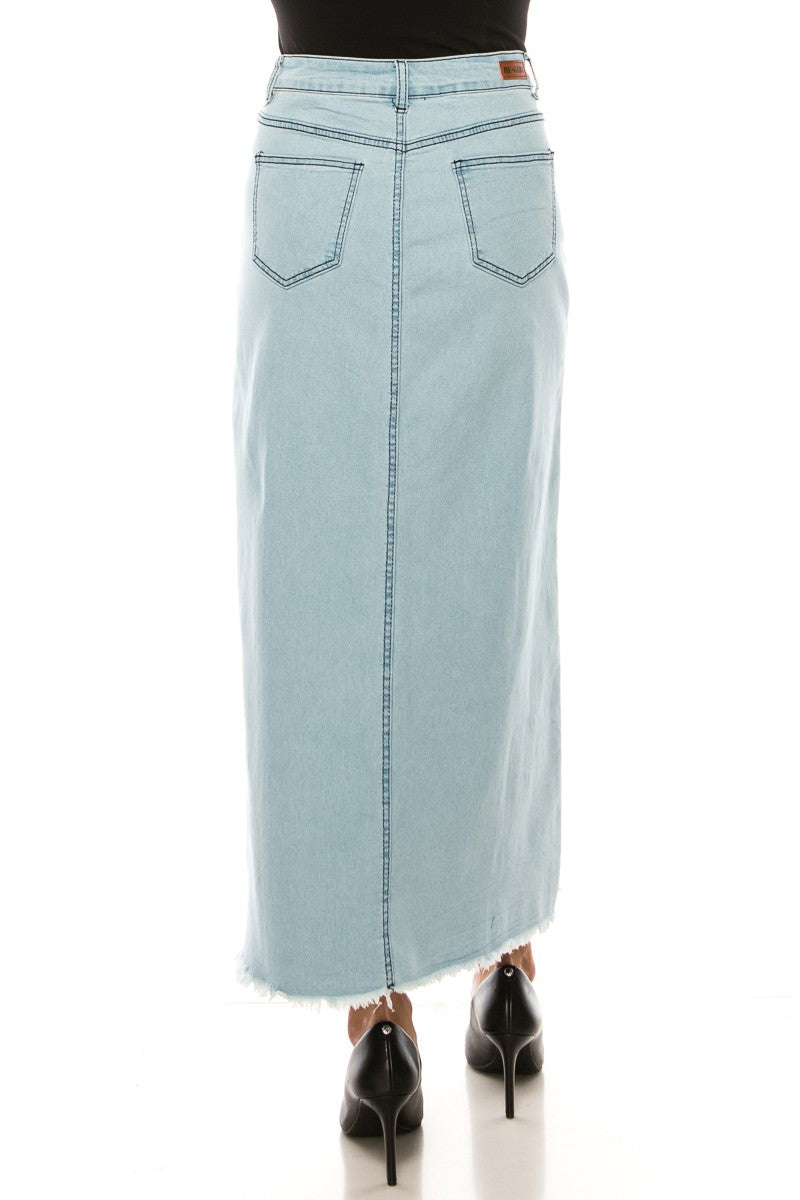 Leigh Jean Skirt