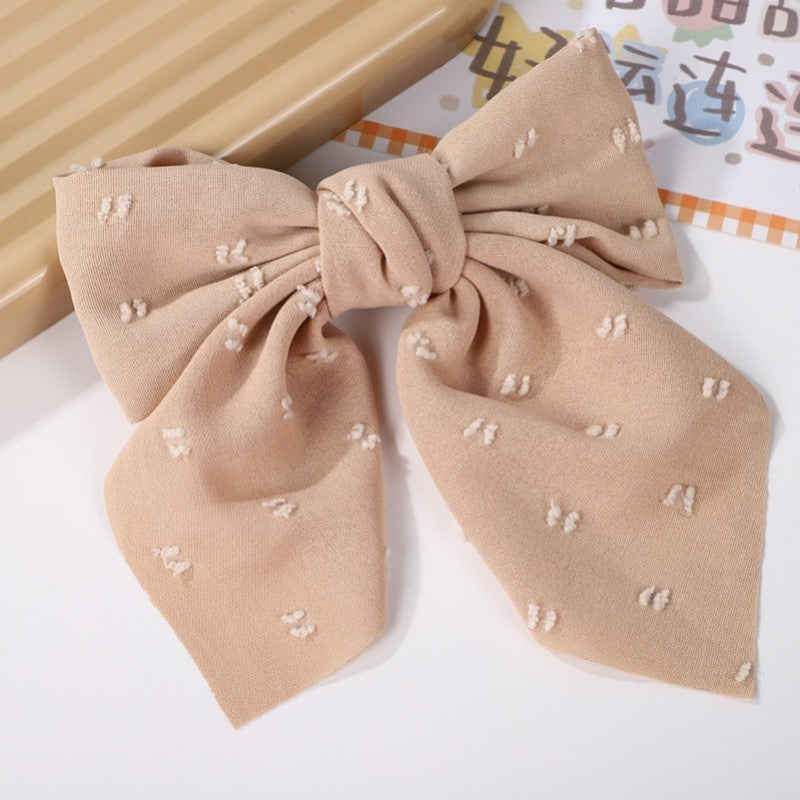 Bow Ribbon Hair Clips