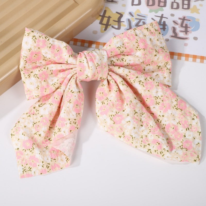 Bow Ribbon Hair Clips
