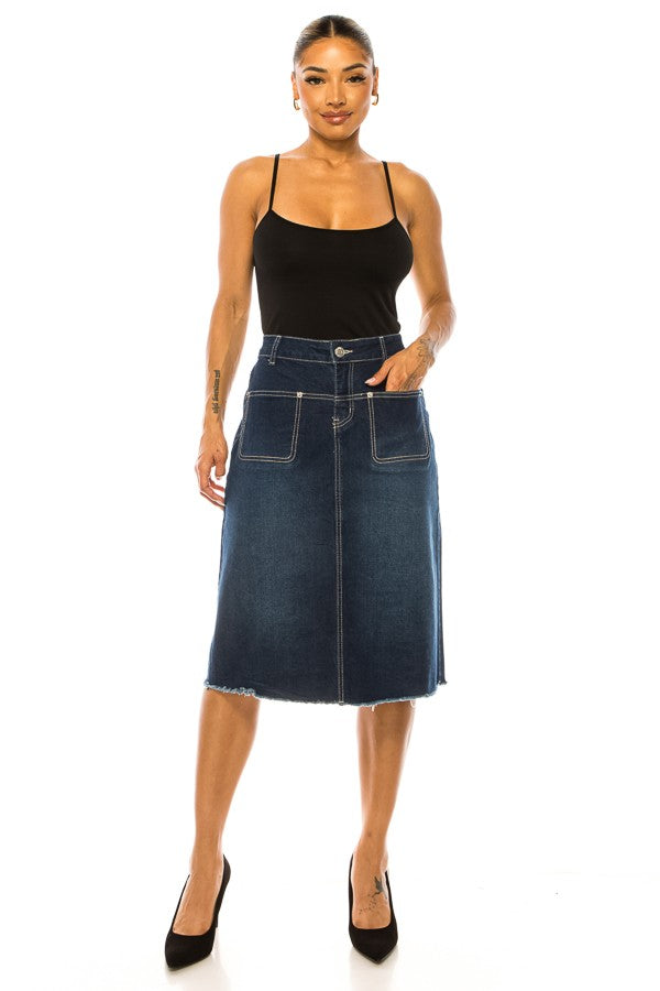 Brooklyn Jean Skirt