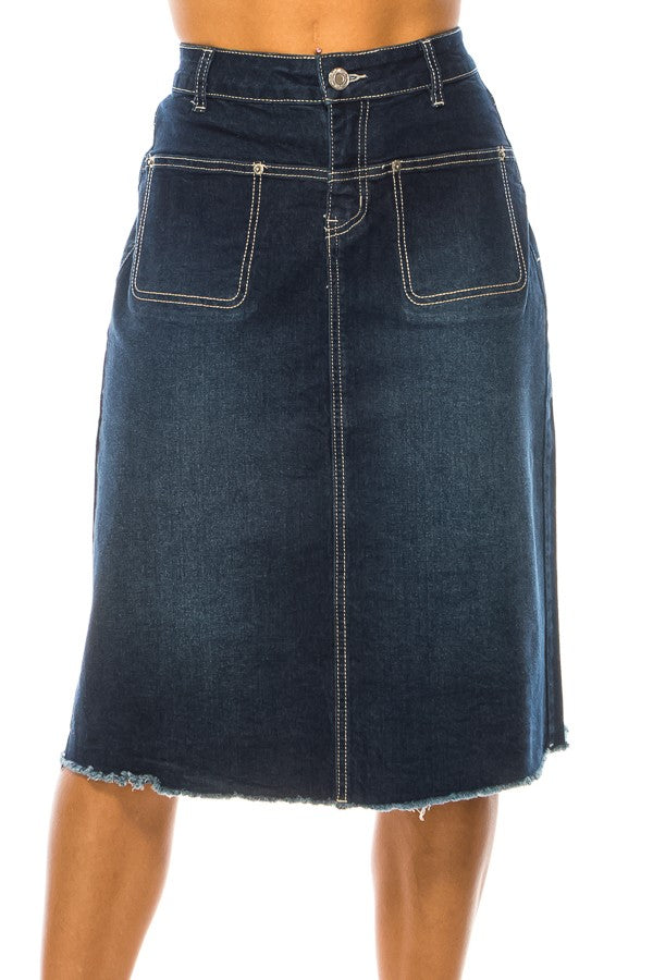 Brooklyn Jean Skirt