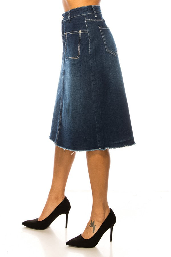 Brooklyn Jean Skirt