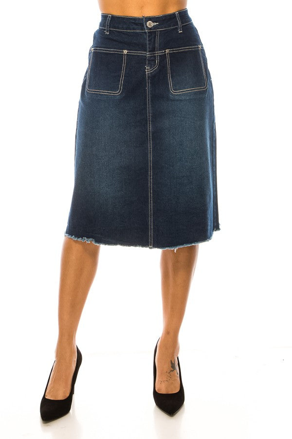 Brooklyn Jean Skirt