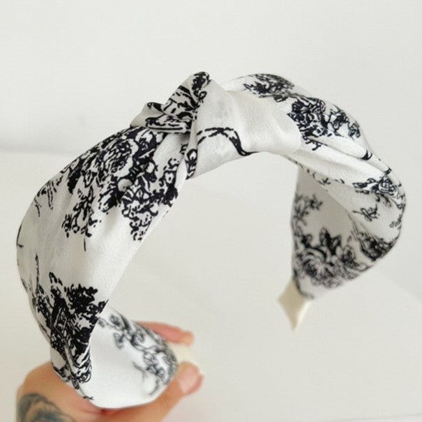 Floral Toile Headband