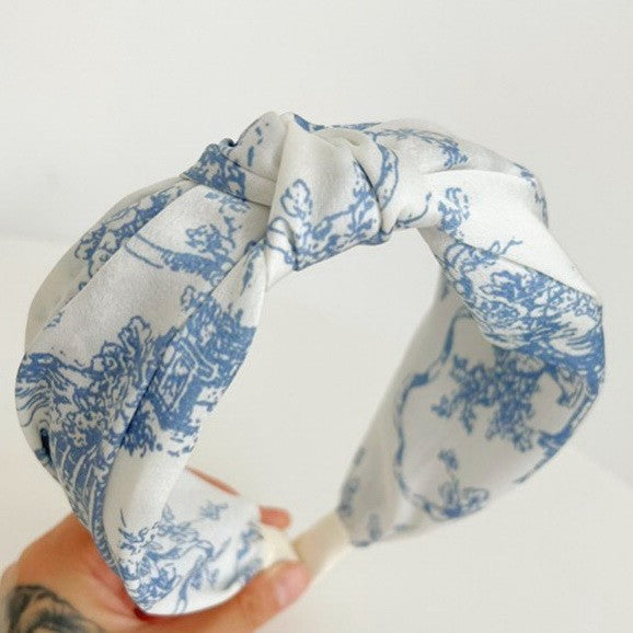 Floral Toile Headband