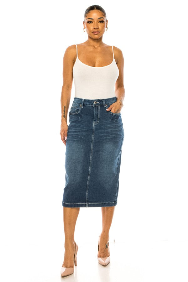 Jazzlynn Jean Skirt