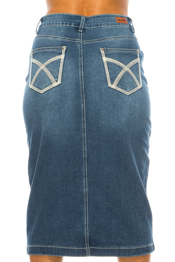 Jazzlynn Jean Skirt