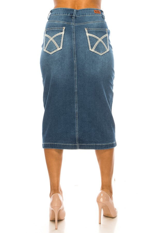 Jazzlynn Jean Skirt