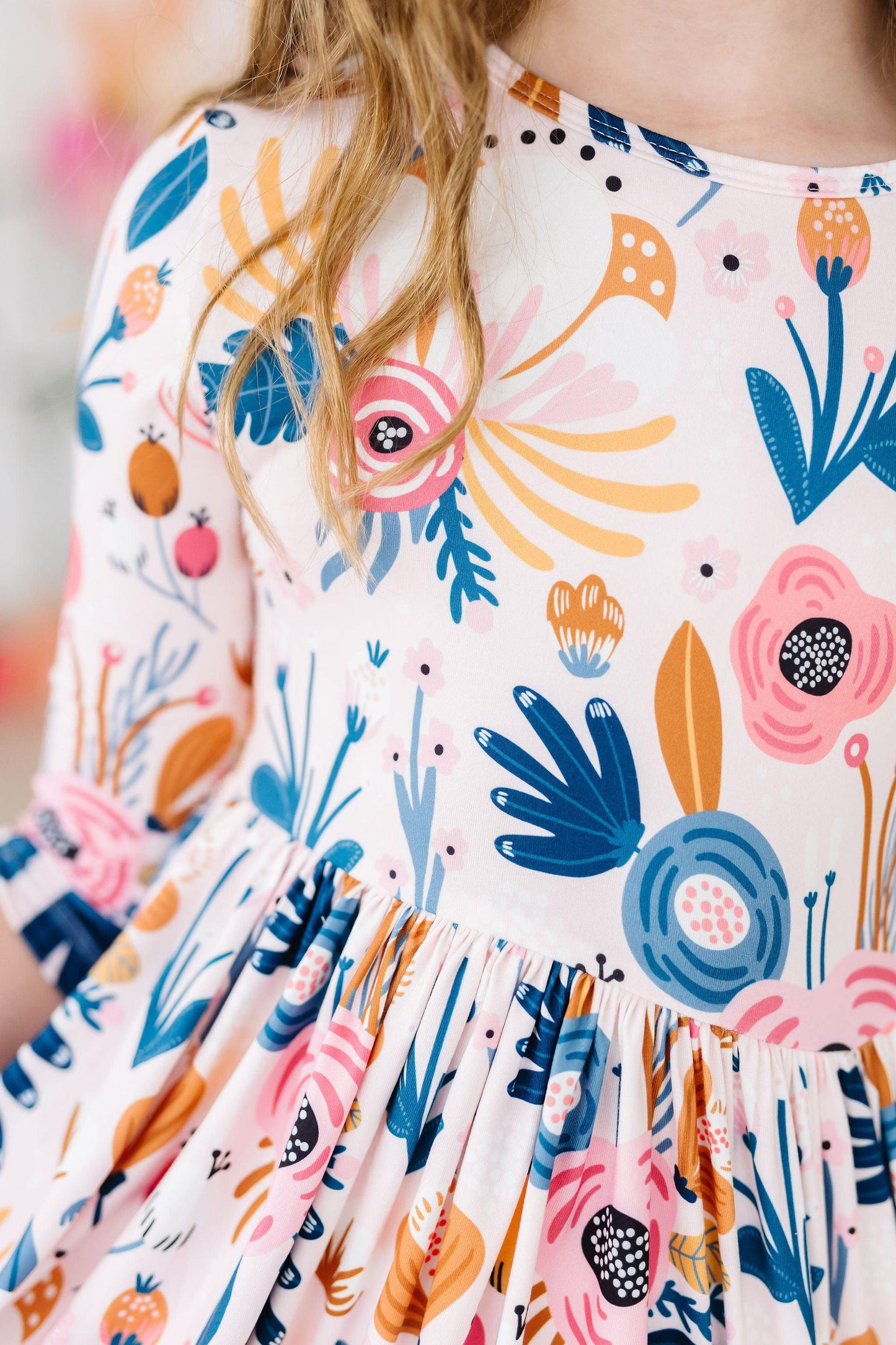 Wren Dress- Blush Peony