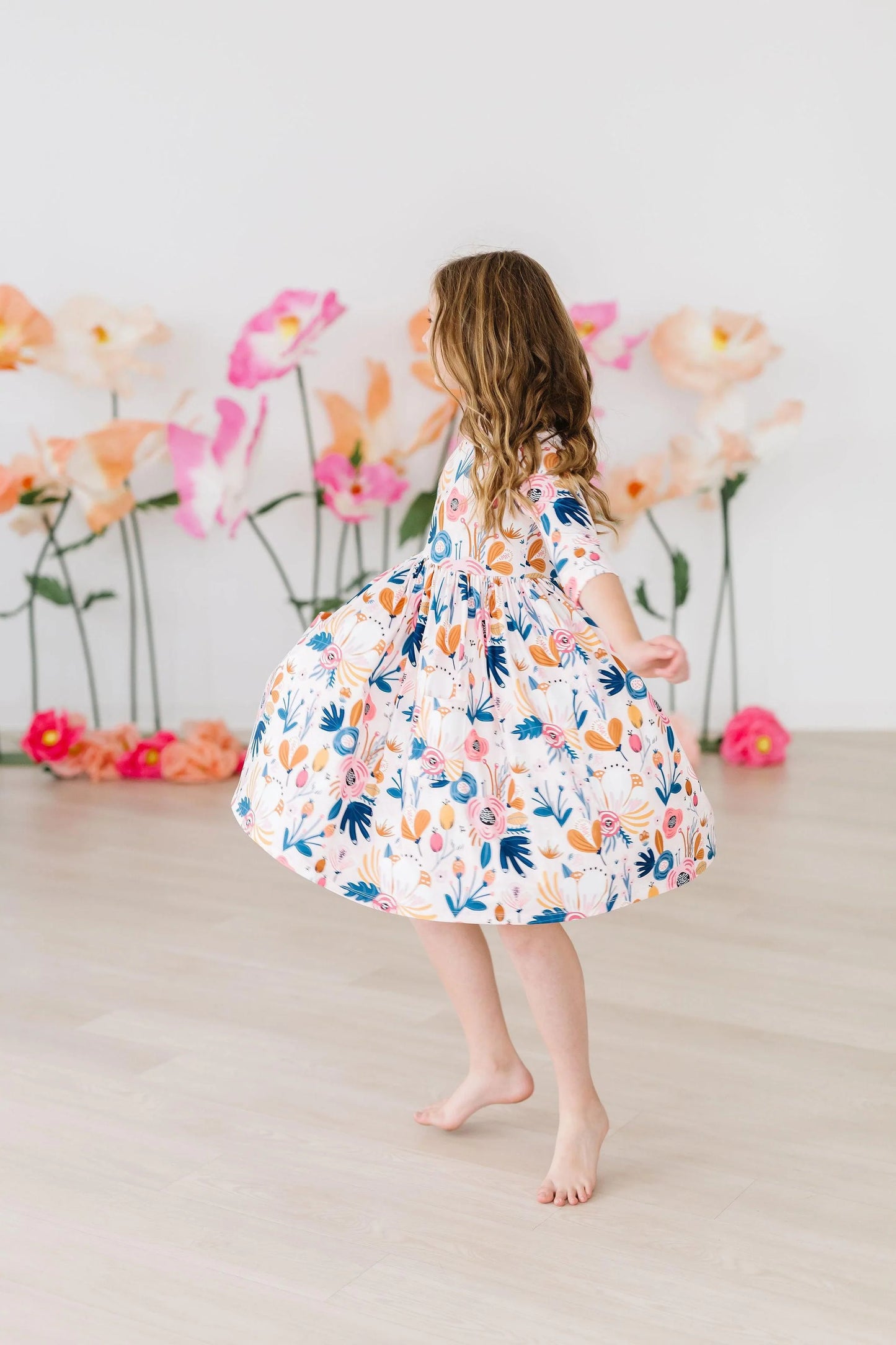 Wren Dress- Blush Peony