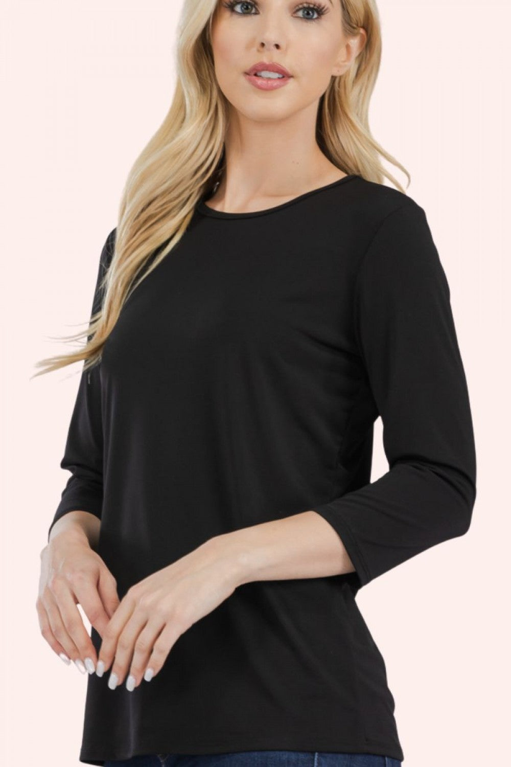 Tina Layering Top- Solids