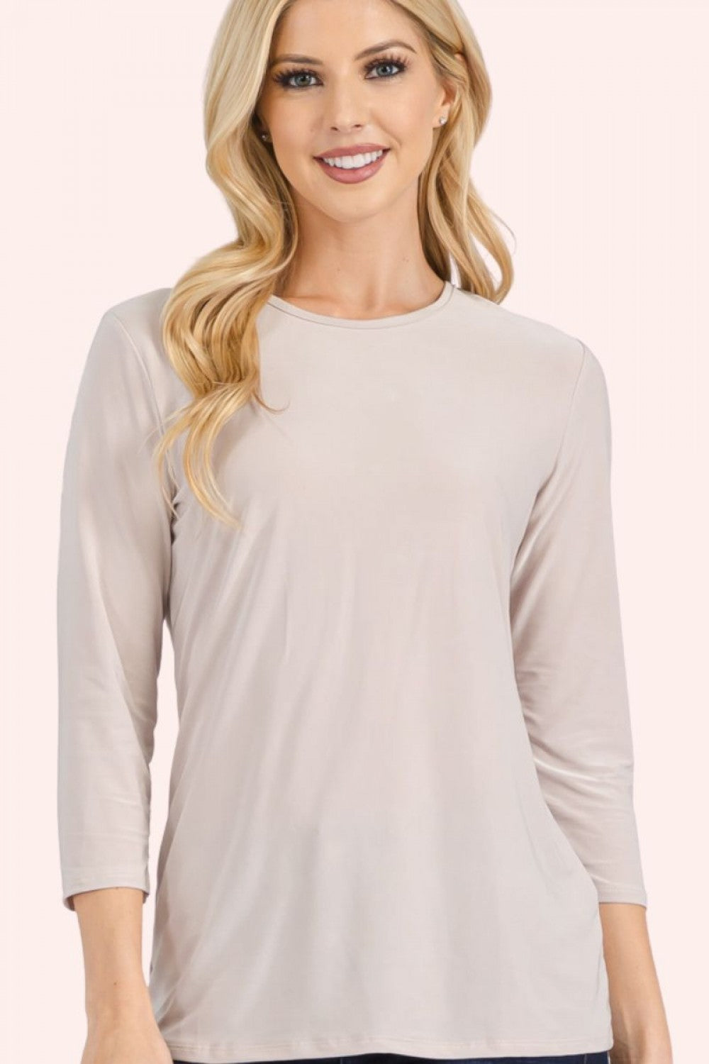 Tina Layering Top- Solids