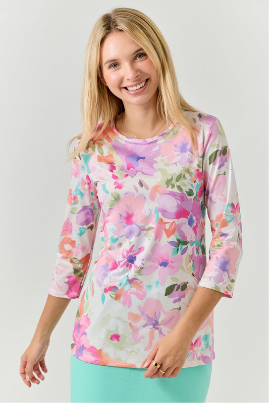 Tina Layering Top- Floral