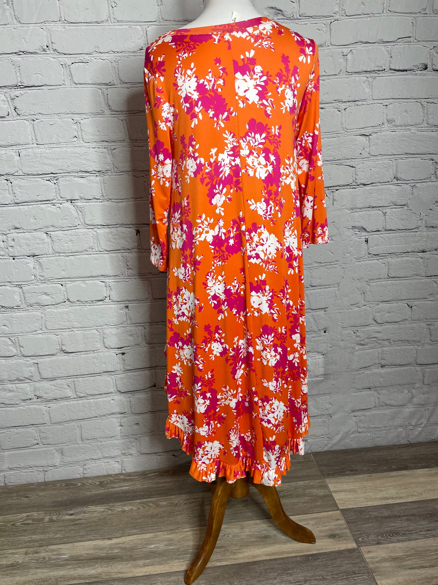 Elliana Tunic- Orange Floral