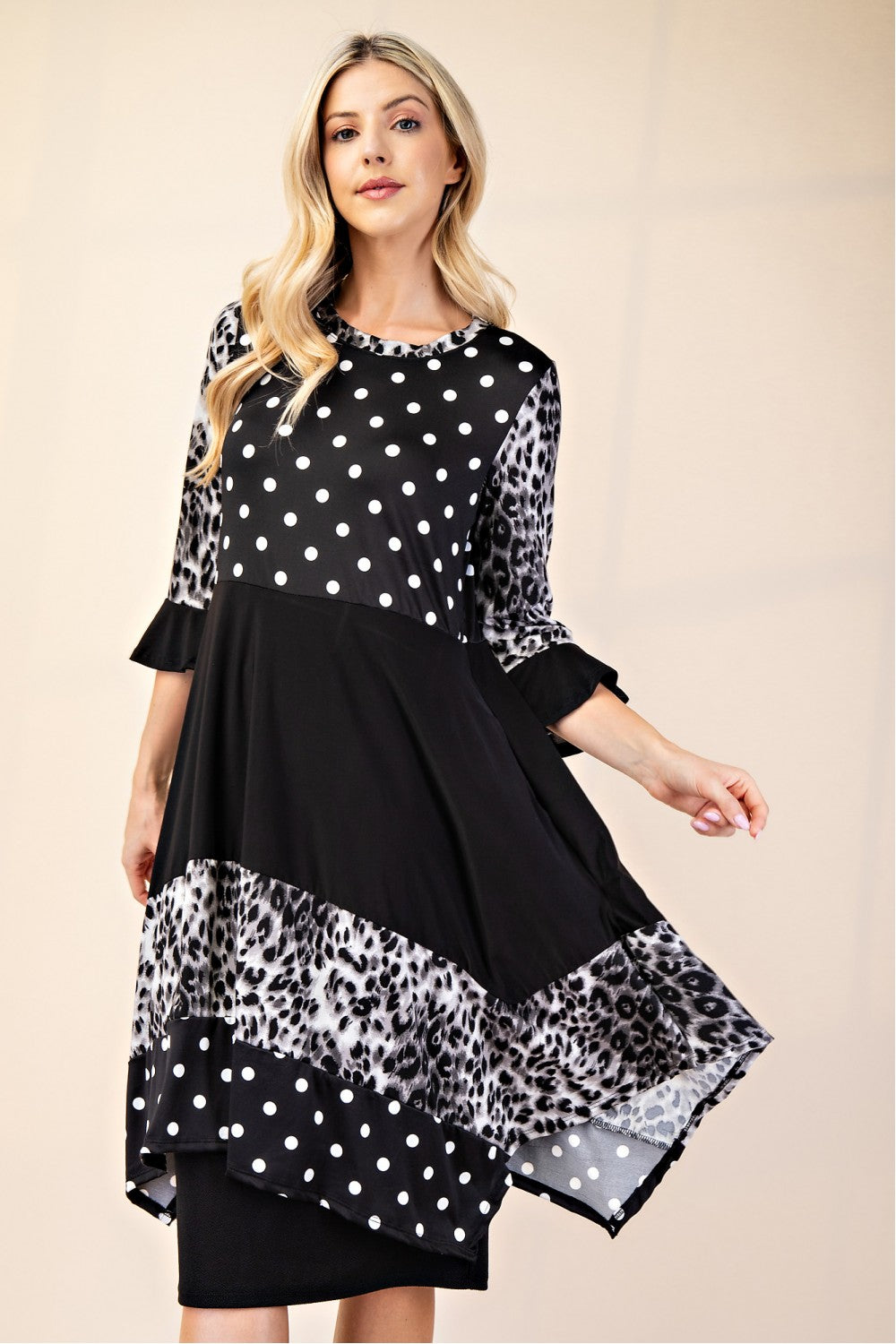 Serenity Tunic- Polka Dot