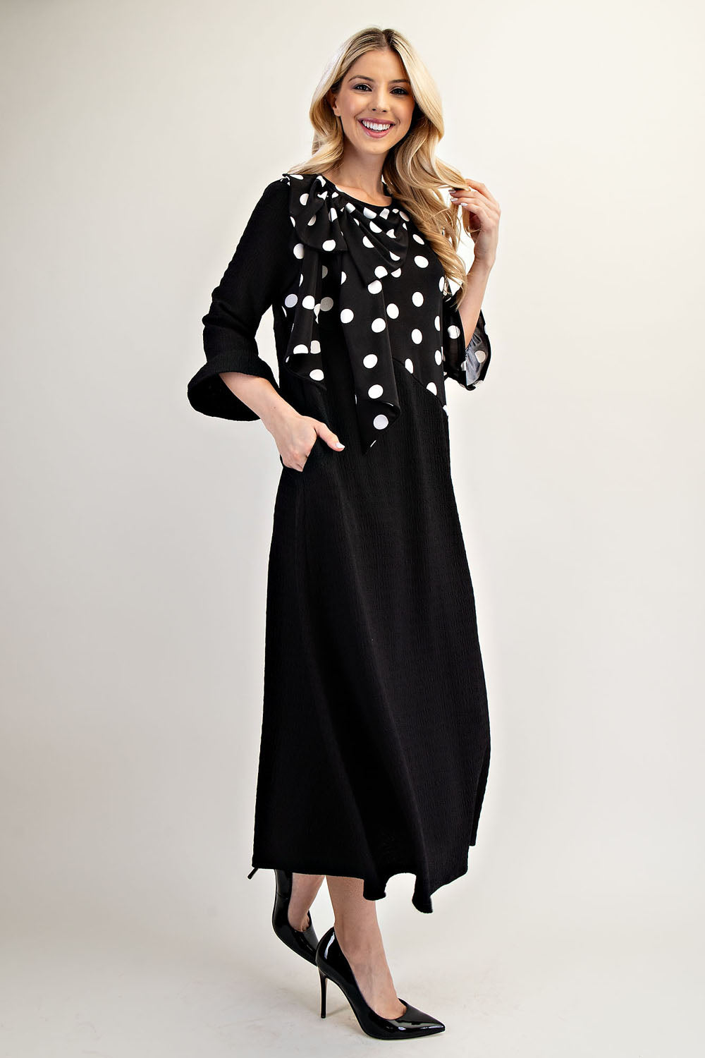 Beth Dress- Polka Dot