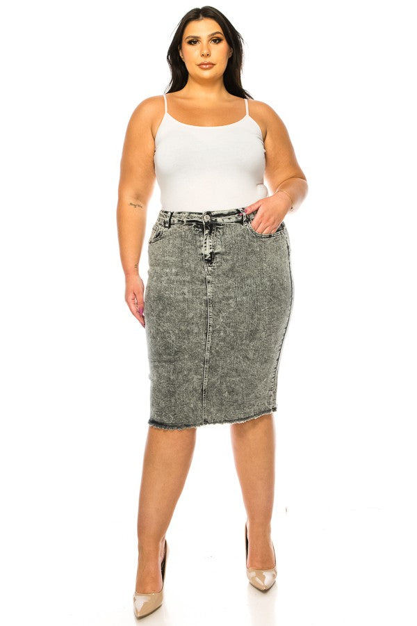 Layne Jean Skirt