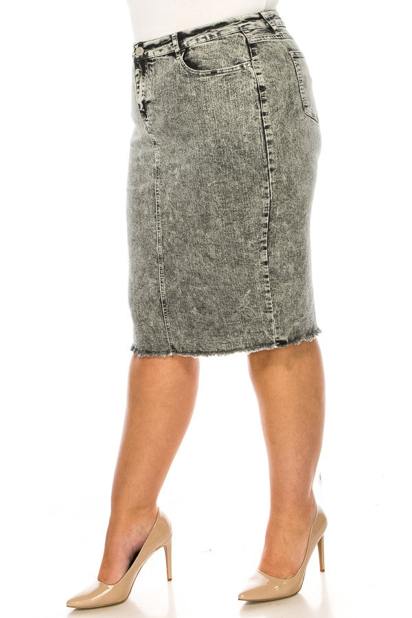 Layne Jean Skirt