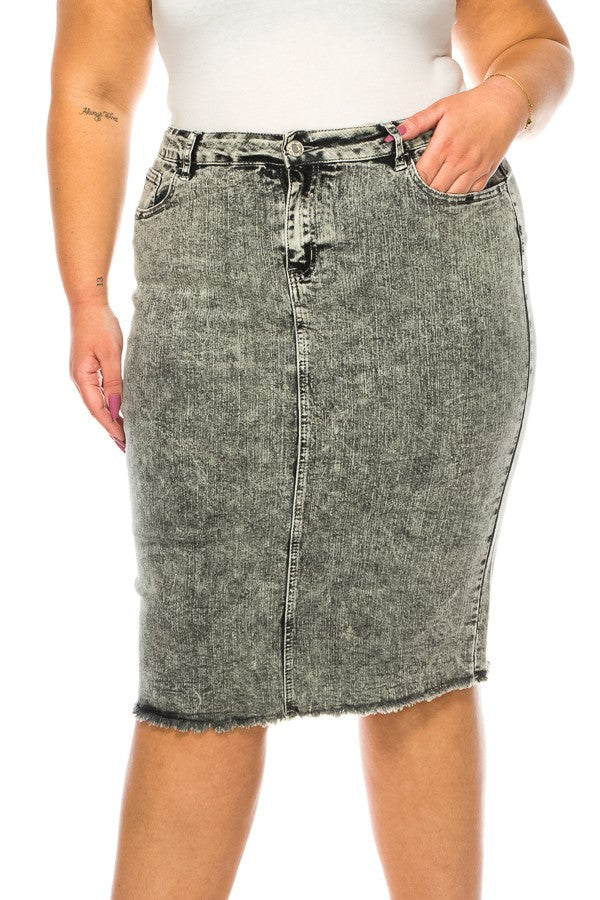 Layne Jean Skirt