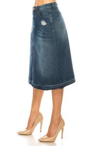 Paris Jean Skirt