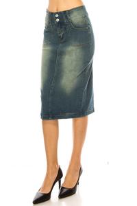 Destiny Jean Skirt