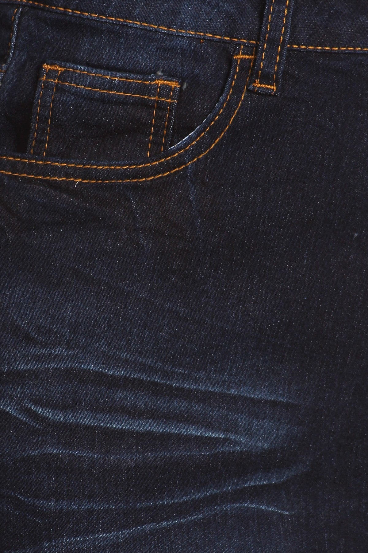 Deb Jean Skirt- Dark Indigo Wash