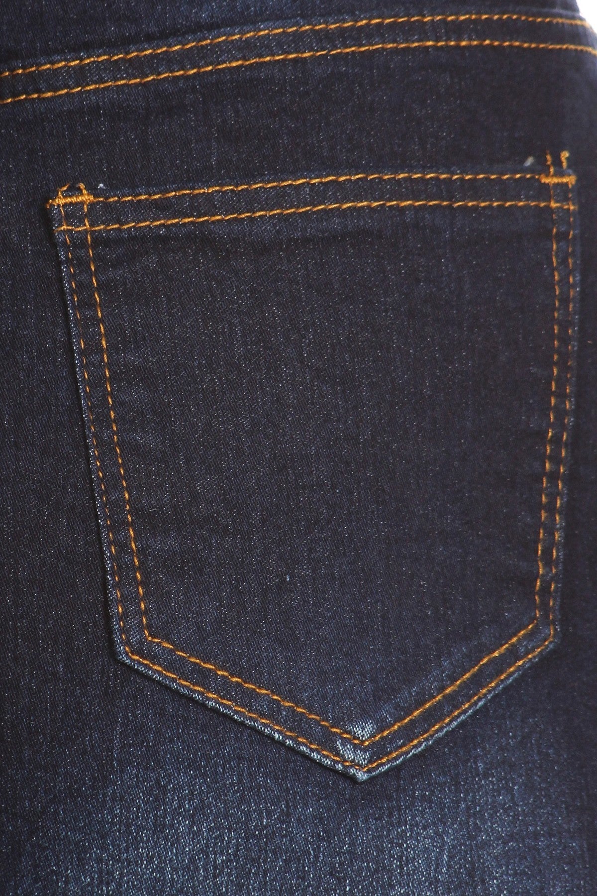 Deb Jean Skirt- Dark Indigo Wash