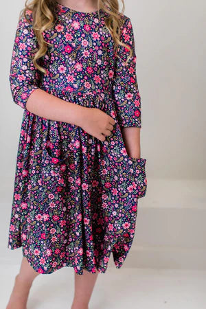 Wren Dress- Flower Farm