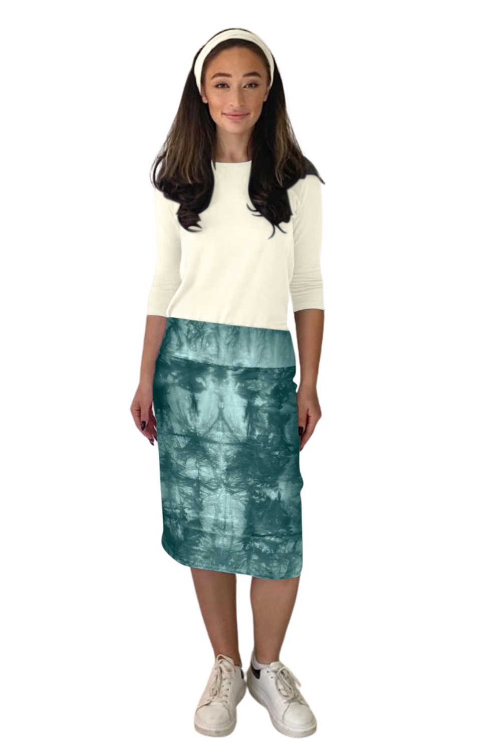Casual Pencil Skirt- Prints