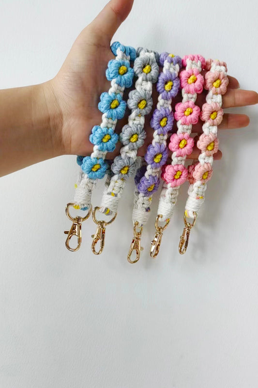 Daisy Flower Wristlet