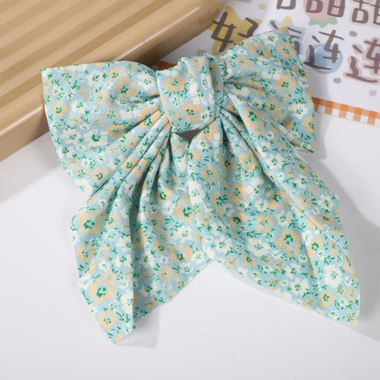 Bow Ribbon Hair Clips