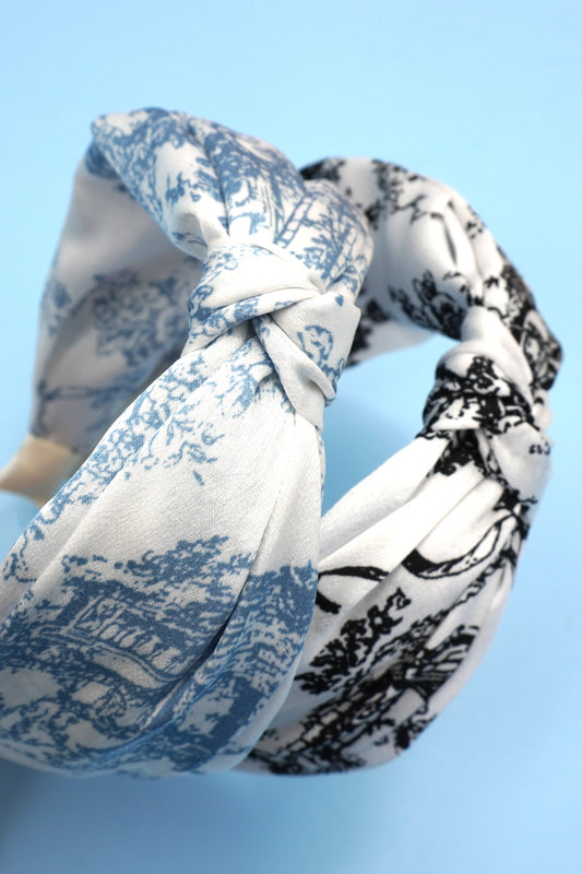 Floral Toile Headband