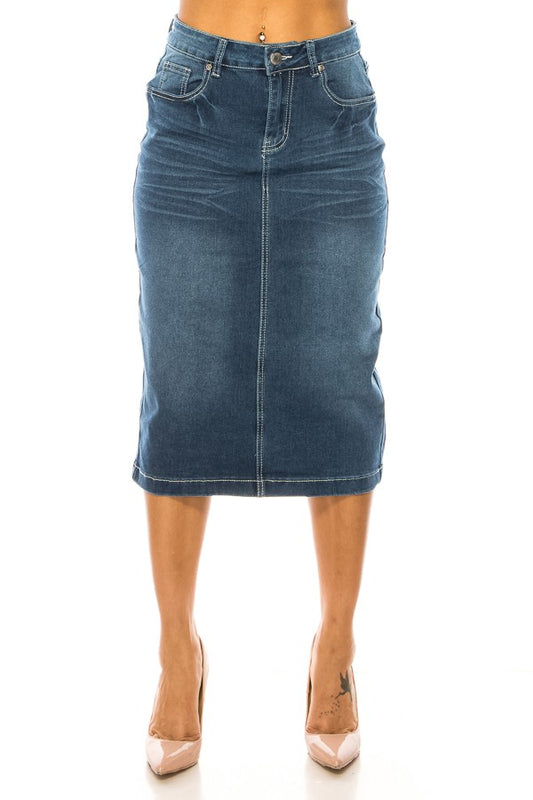 Jazzlynn Jean Skirt