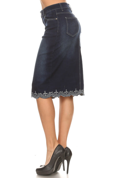 Emerson Jean Skirt