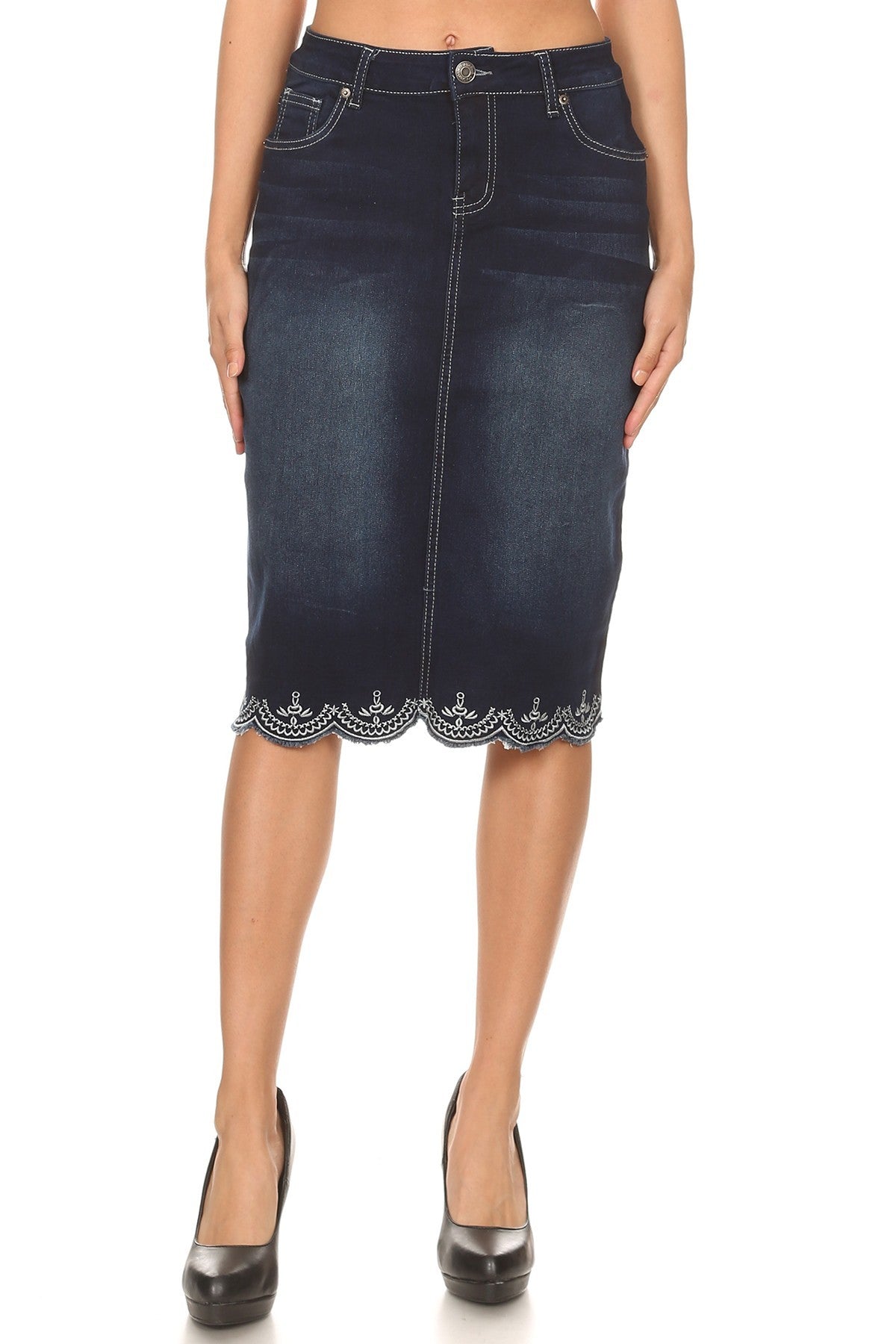 Emerson Jean Skirt