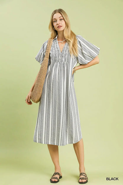 Diane Dress- Stripes