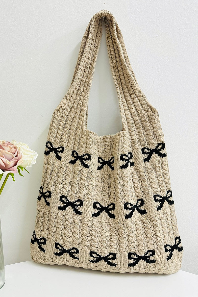 Ribbon Bow Tote Bag