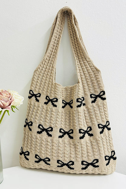 Ribbon Bow Tote Bag