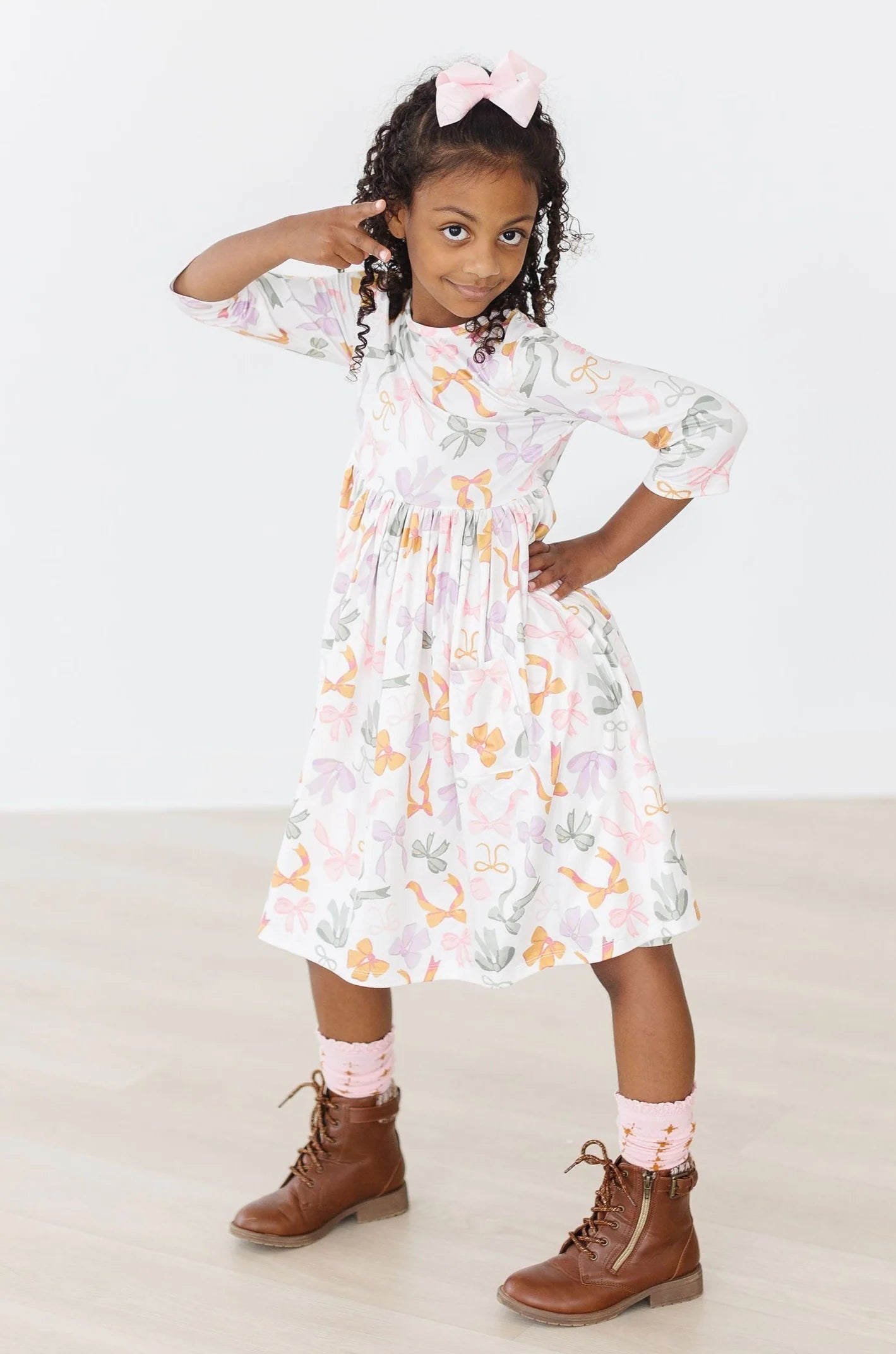 Wren Dress- Boho Bows