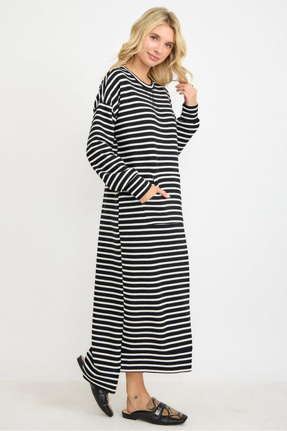 Anastasia Dress- Stripes