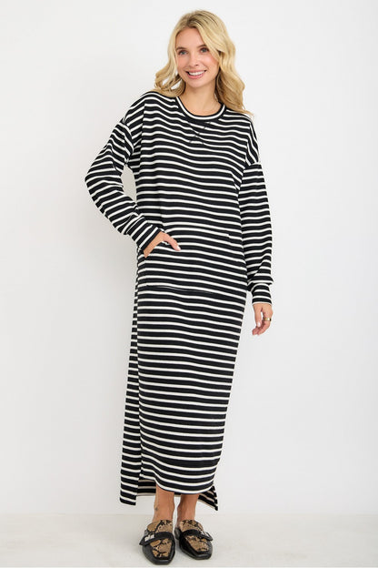 Anastasia Dress- Stripes