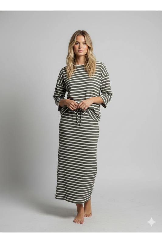 Delia Tunic and Skirt Set