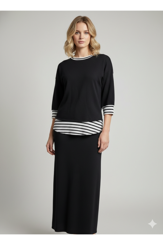 Becky Tunic and Skirt Set