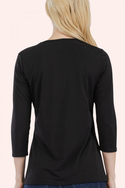 Tina Layering Top- Solids