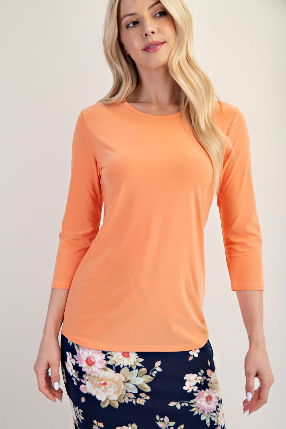 Tina Layering Top- Solids