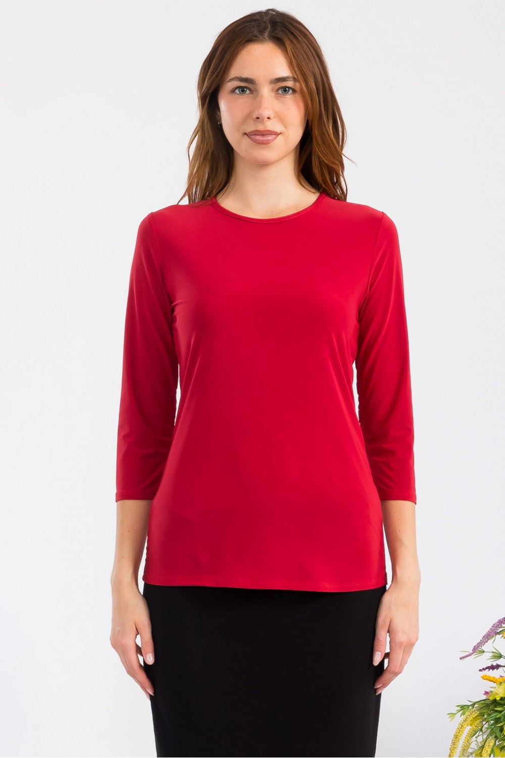 Tina Layering Top- Solids