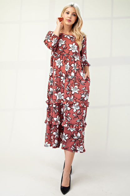 Addie Dress- Floral